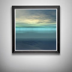 Renaissance, Abstract Print, Seascape (Turquoise) _6 /Ed. 200 (unframed)