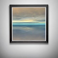 Renaissance, Abstract Print, Seascape (Turquoise) _7 /Ed. 200 (unframed)