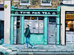 Time for Tea 1 - Painting, Acrylic on canvas