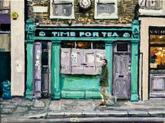 Time for Tea 2 - Painting, Acrylic on canvas