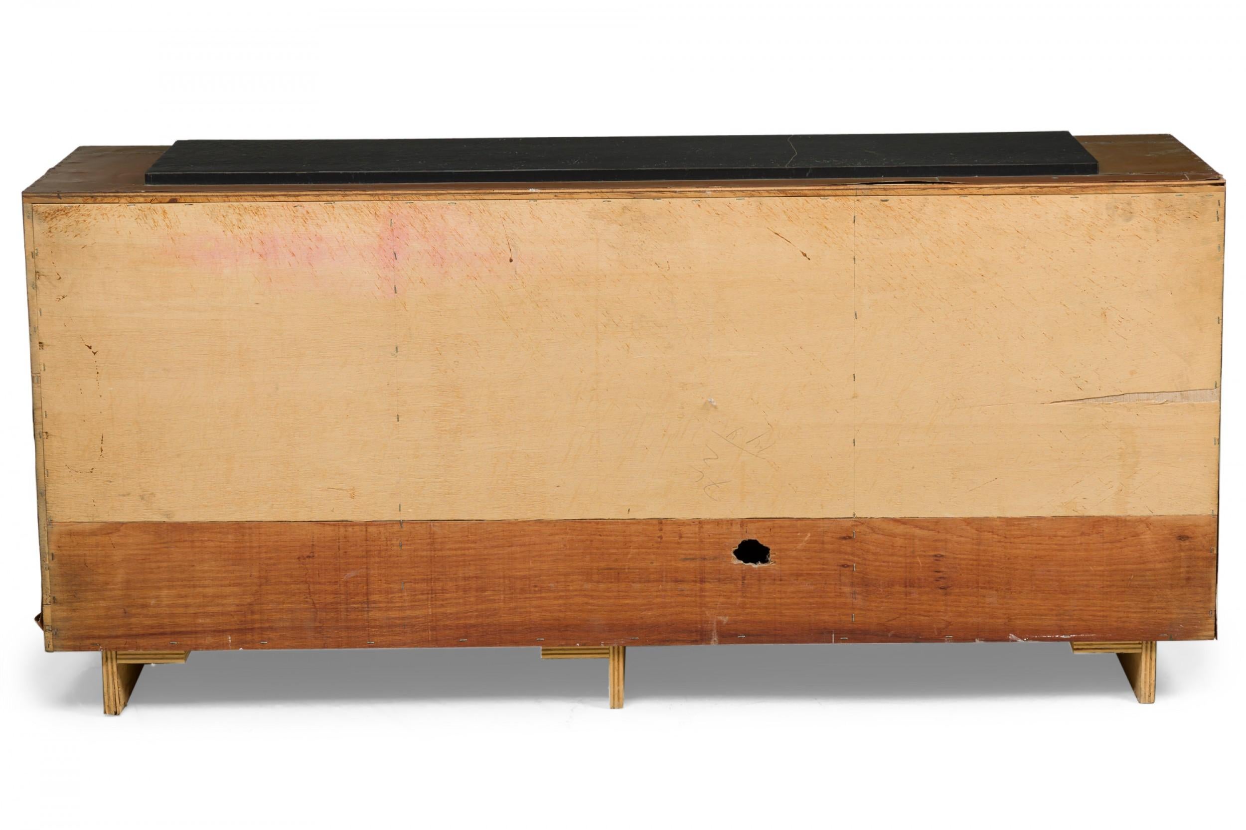Paul Evans Amerikanische Mid-Century Kupferfront Credenza / Sideboard (Furnier) im Angebot