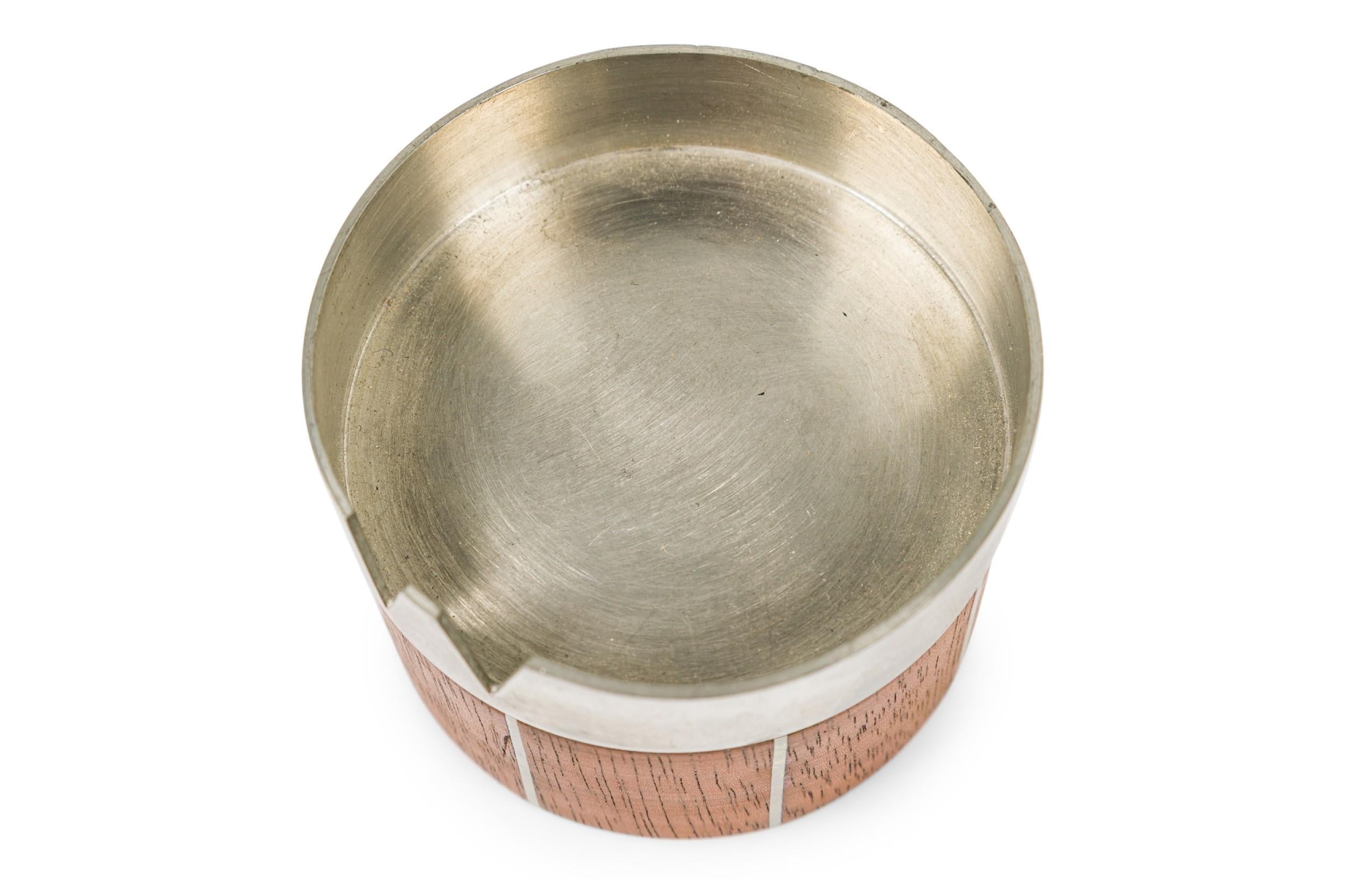 Paul Evans American Mid-Century Walnut and Pewter Ashtray 1