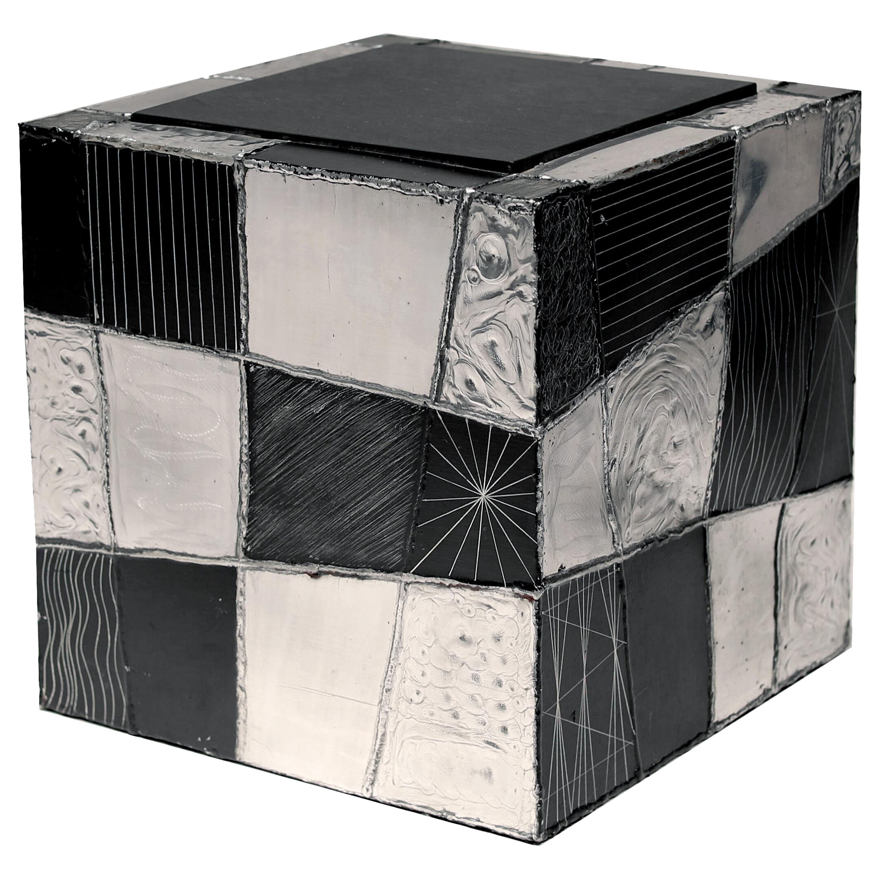 Paul Evans Argente Cube Table