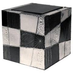 Paul Evans Argente Cube Table