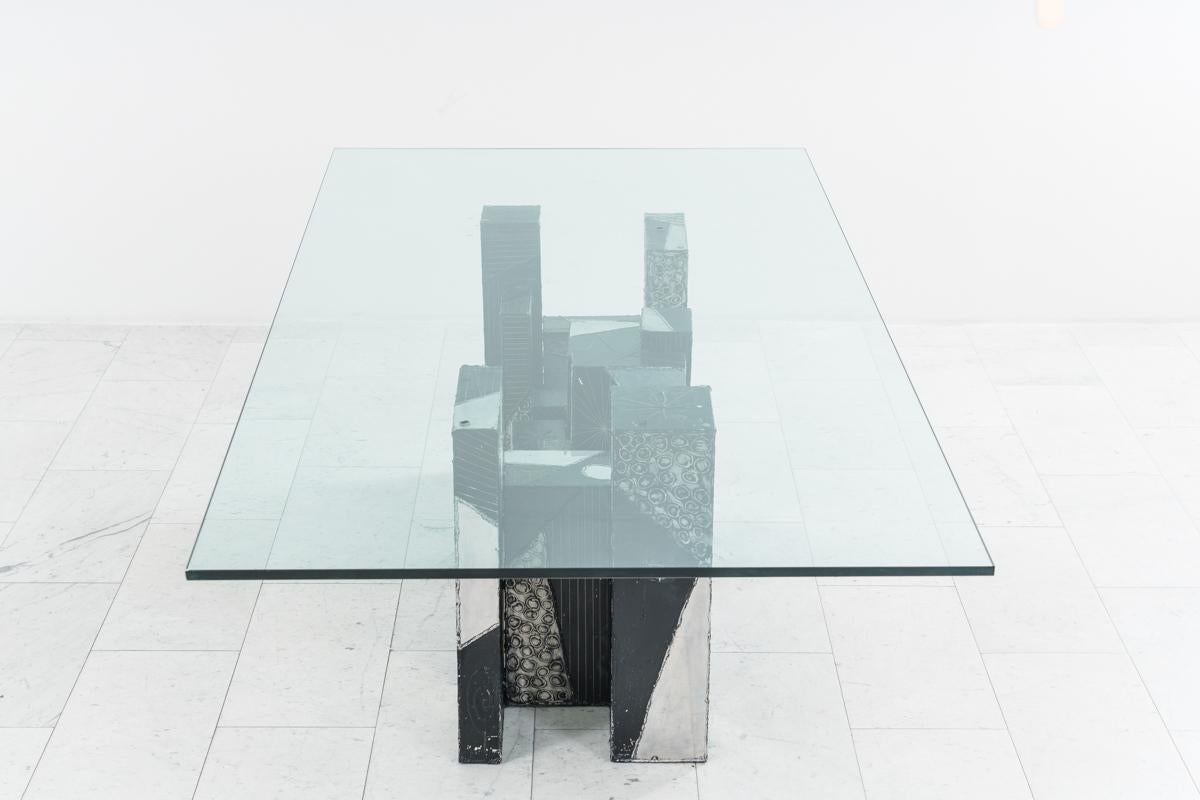 Paul Evans, Argente Skyline Dining Table, USA In Good Condition In New York, NY