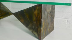 Paul Evans "Bow Tie" Coffee Table, Studio Made circa 1970