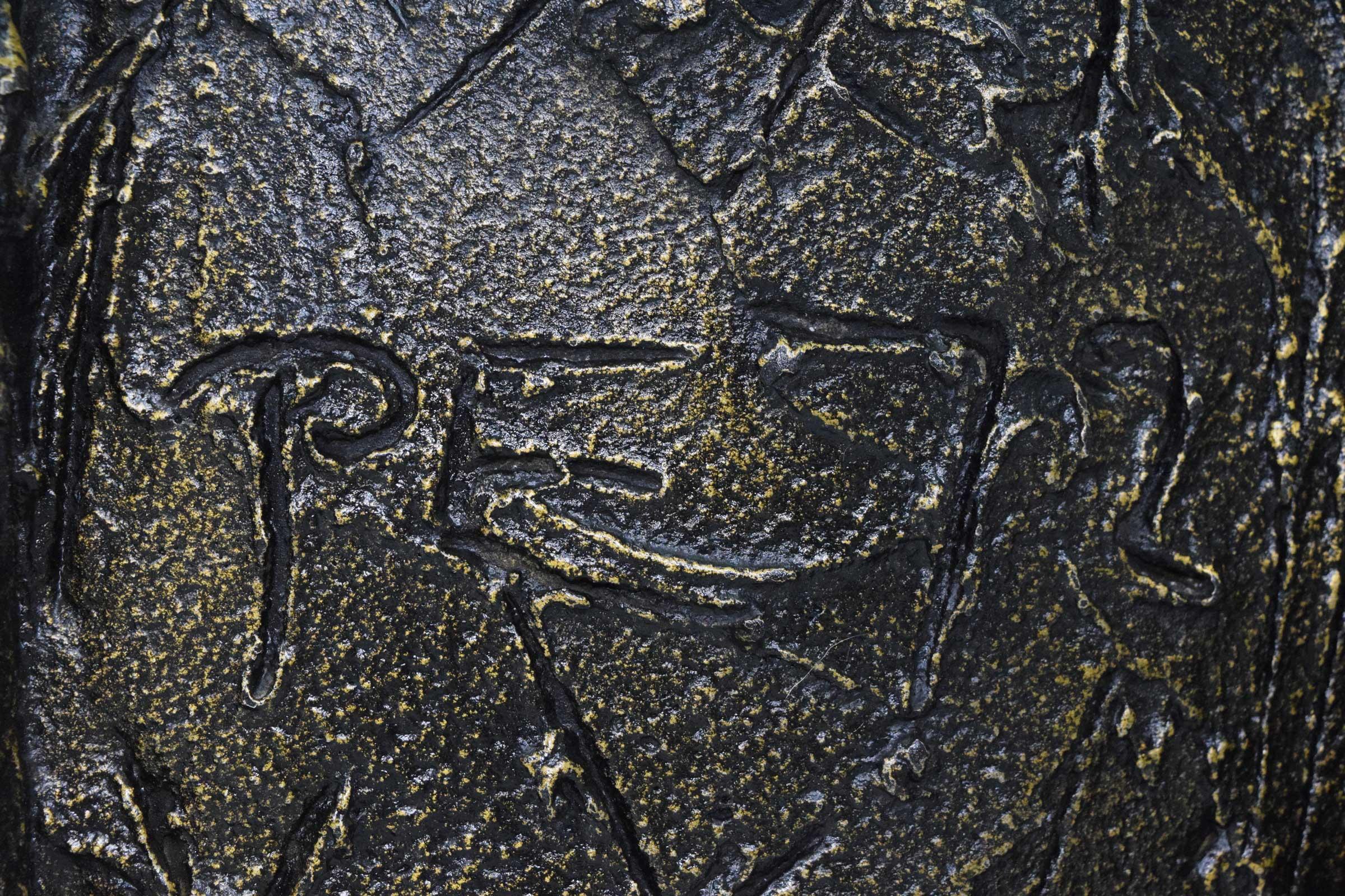 Brutalistischer Esstisch aus Bronze und Harz mit Sockel von Paul Evans, 1972, signiert im Angebot 5