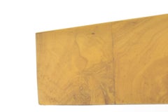 Paul Evans Burl Wood and Chrome Cityscape Dining Table