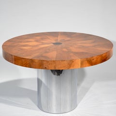 Paul Evans Burl Wood Cityscape Dining Table