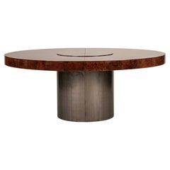 Paul Evans Burl Wood Cityscape Dining Table