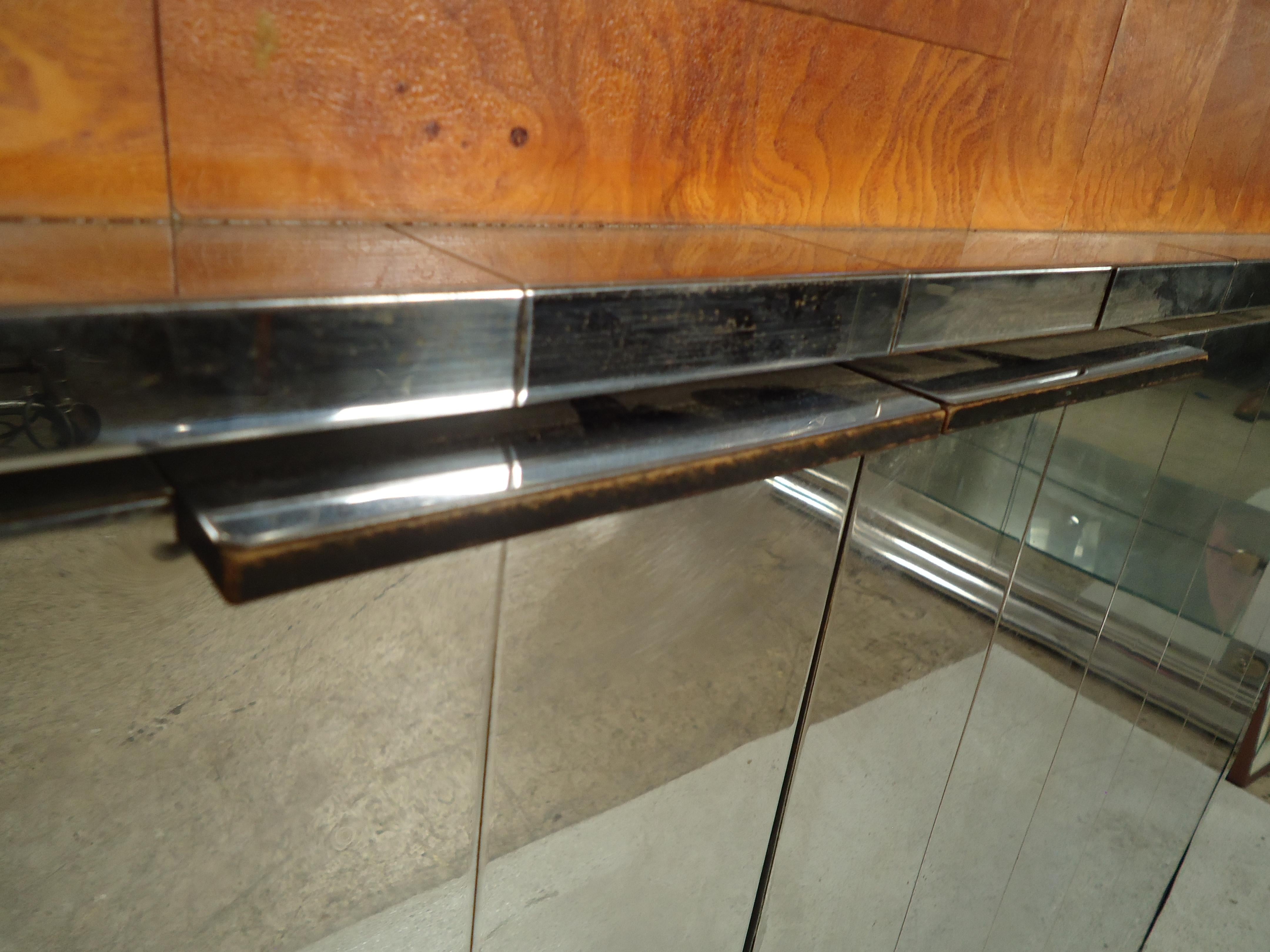 Paul Evans Burl Wood Credenza For Sale 7