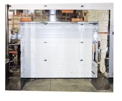 Paul Evans Chromed Steel Cityscape 'PE-204' King Headboard, Brutalist, 1970s