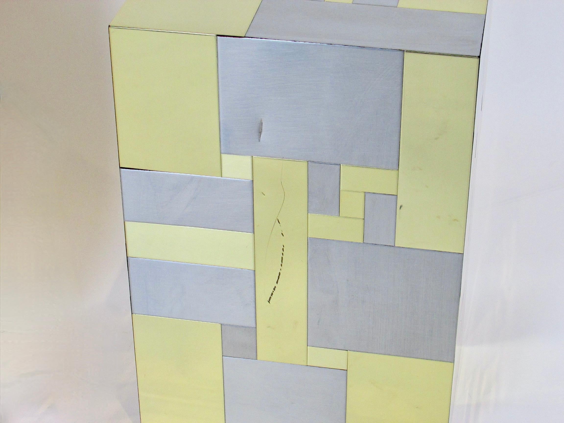 Paul Evans City Scape for Directional Cubes as End Tables or Coffee Table In Good Condition In Ferndale, MI
