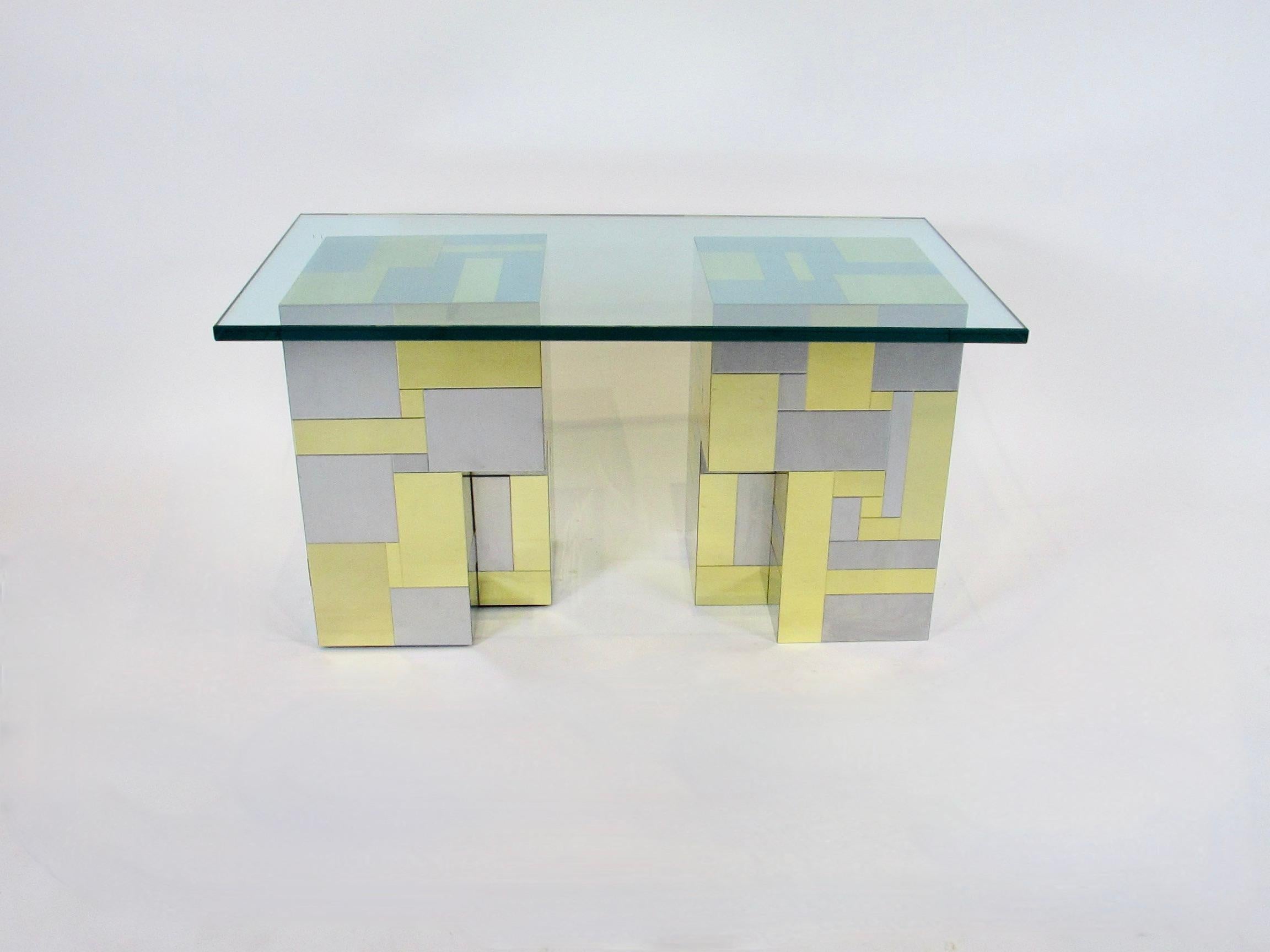 20th Century Paul Evans City Scape for Directional Cubes as End Tables or Coffee Table