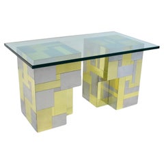 Paul Evans City Scape for Directional Cubes as End Tables or Coffee Table