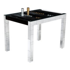 Vintage Paul Evans Cityscape Backgammon Table