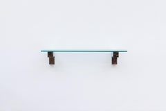 Paul Evans Cityscape Chrome and Glass Shelf