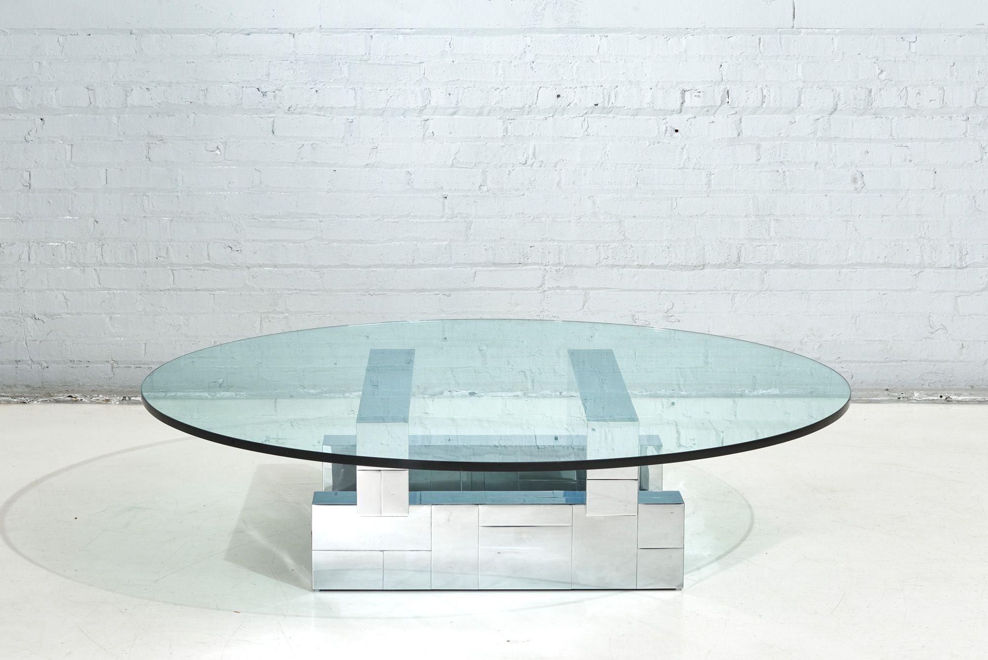 Paul Evans Cityscape coffee table, 1970. Restored.
