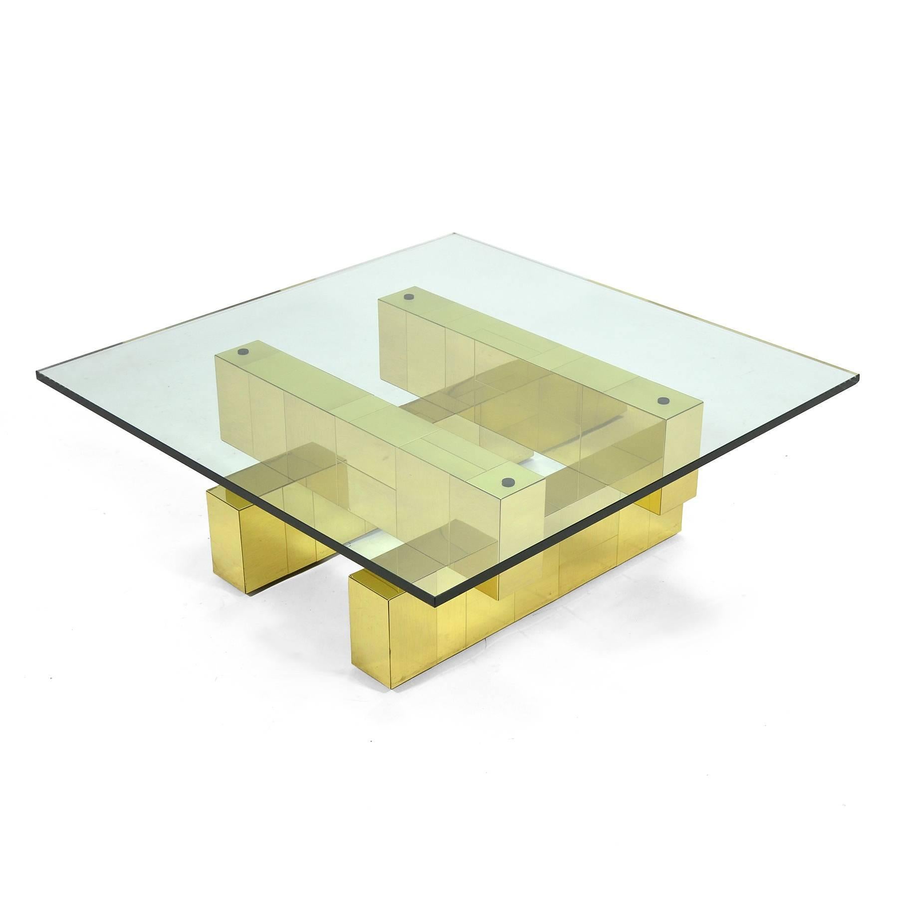 American Paul Evans Cityscape Coffee Table by Directional 