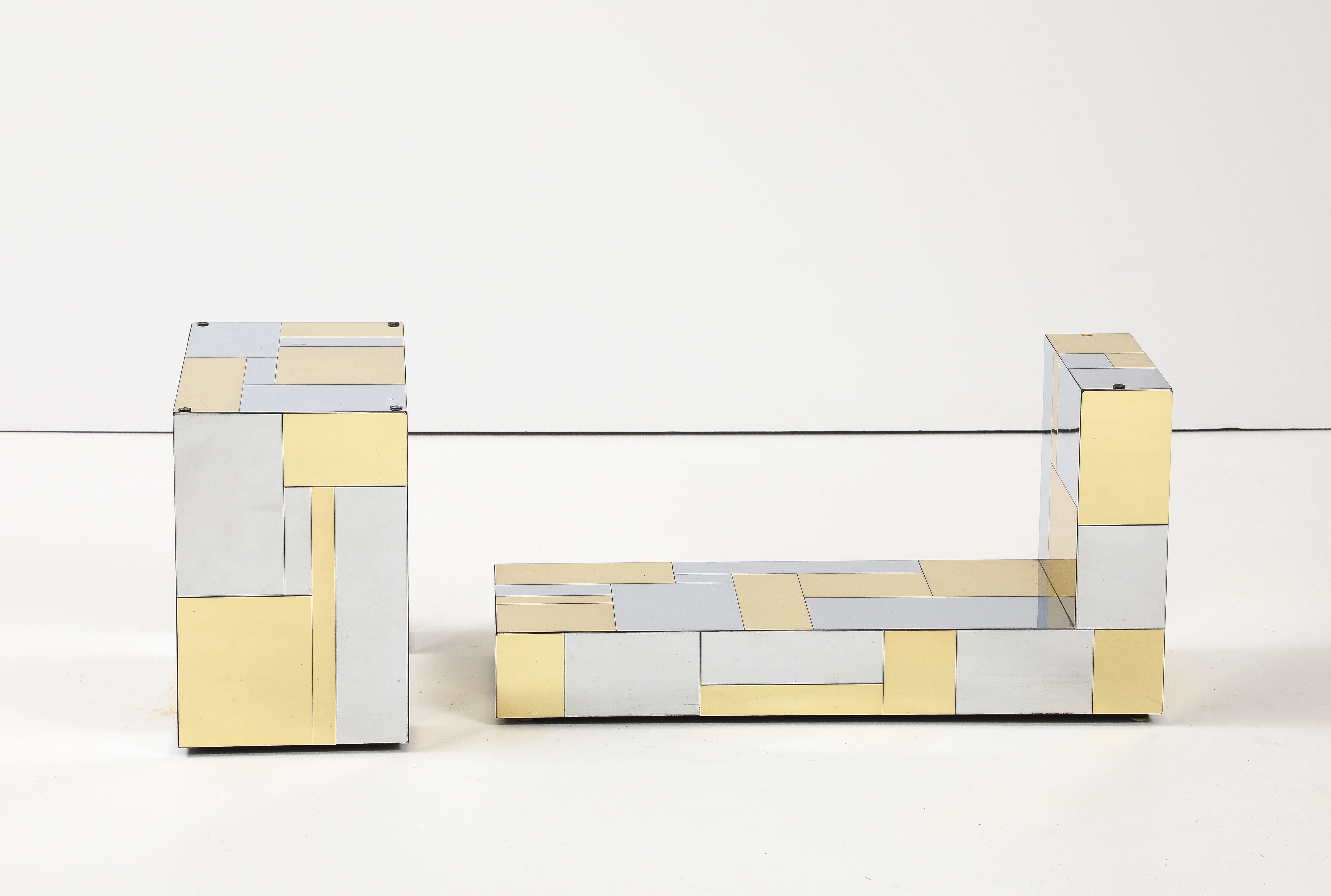  Coffee Table Directional Model PE-208. The Cityscape line for the Directional Furniture Company, was the result of Directional's partnering with Paul Evans to create a more hand crafted product.  It was the last great series created by Evans.