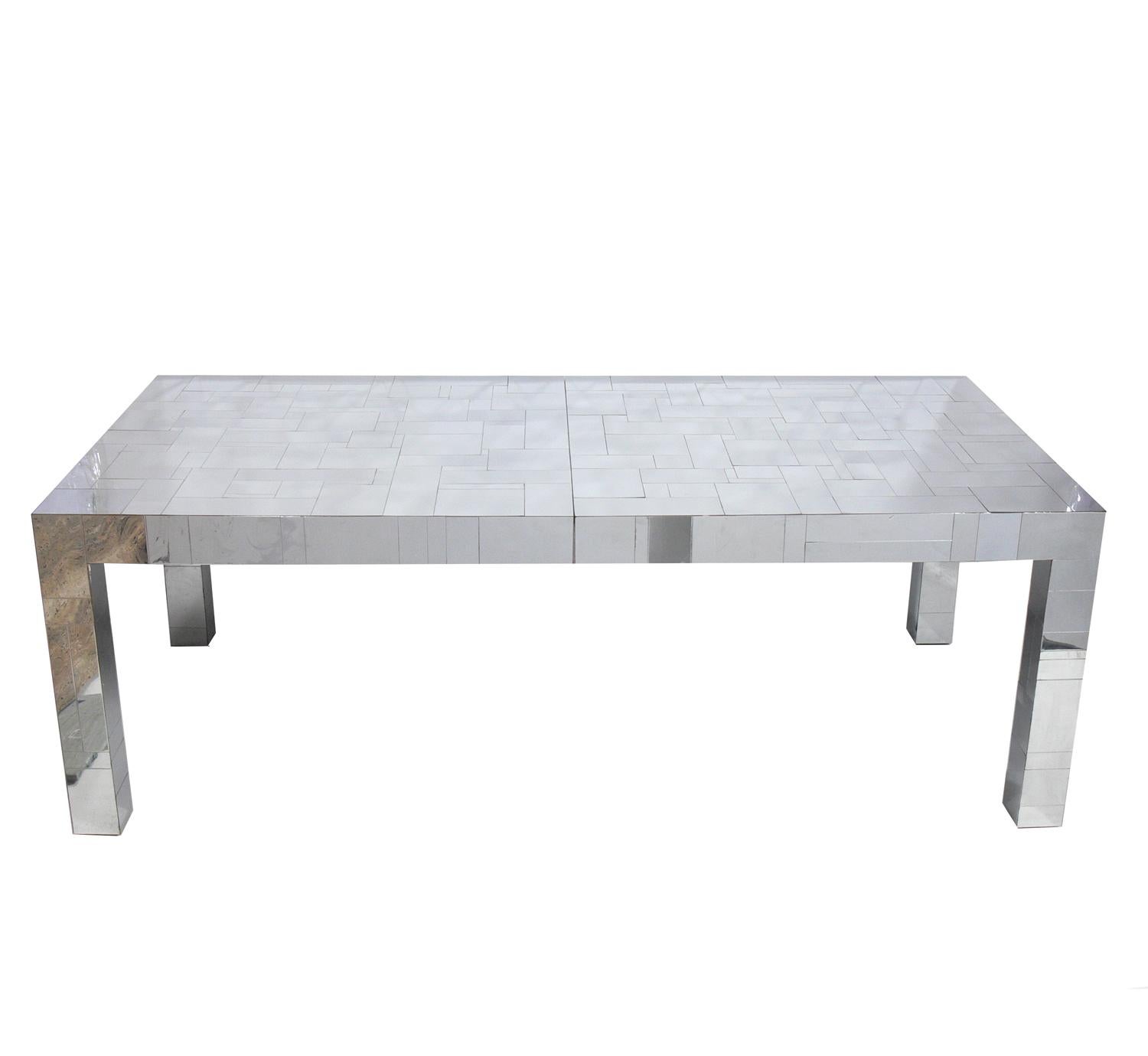 Mid-Century Modern Paul Evans Cityscape Dining Table