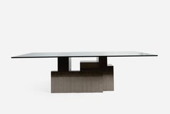 Paul Evans Cityscape Dining Table in Gunmetal
