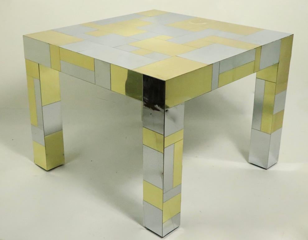 Paul Evans Cityscape Game, Side Table For Sale 5