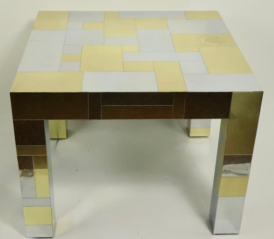 Paul Evans Cityscape Game, Side Table For Sale 6