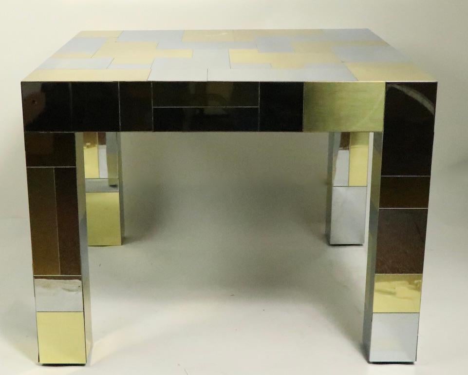 Paul Evans Cityscape Game, Side Table For Sale 8