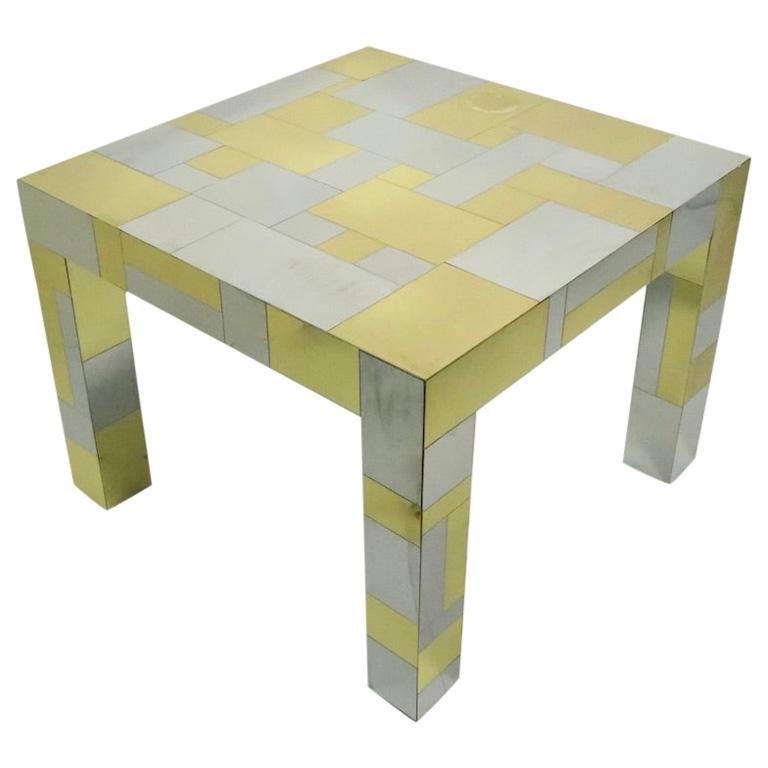 Paul Evans Cityscape Game, Side Table For Sale