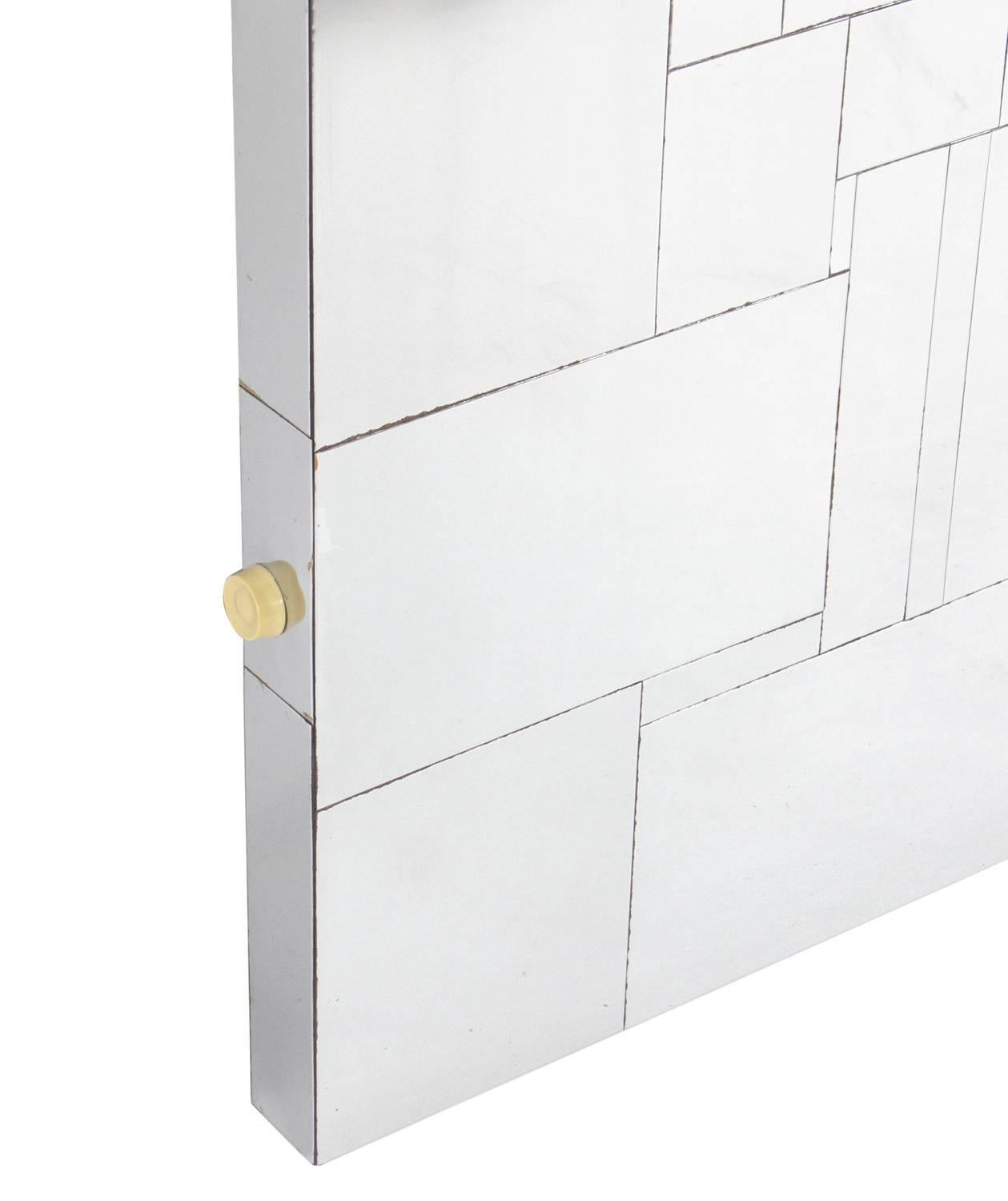 Mid-Century Modern Paul Evans Cityscape Headboard