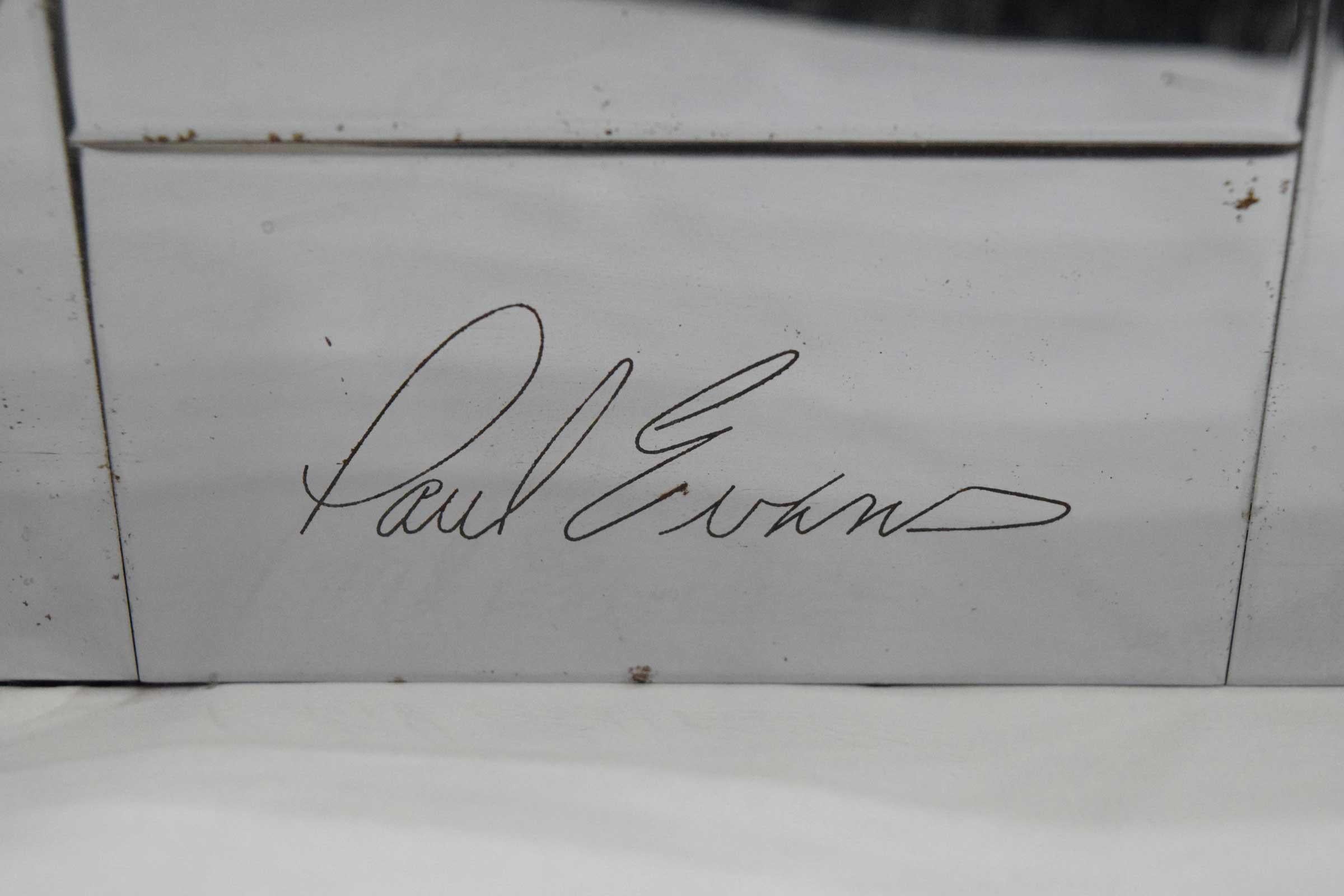 Paul Evans Cityscape King Size Bed Frame, Signed In Good Condition In Dallas, TX
