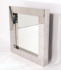 Paul Evans Cityscape Mirror and Wall Mounted Console Table