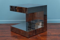 Paul Evans Cityscape Side Table, Signed