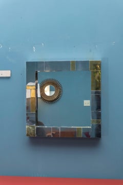 Paul Evans Cityscape Wall Mirror