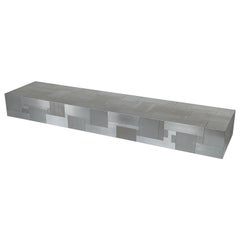 Paul Evans Cityscape Table console murale / étagère