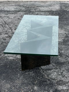 Paul Evans Coffee Table Brutalist Zig Zag ca' 1960's