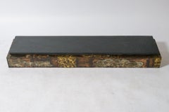 Paul Evans Copper, Pewter and Slate Wall Shelf