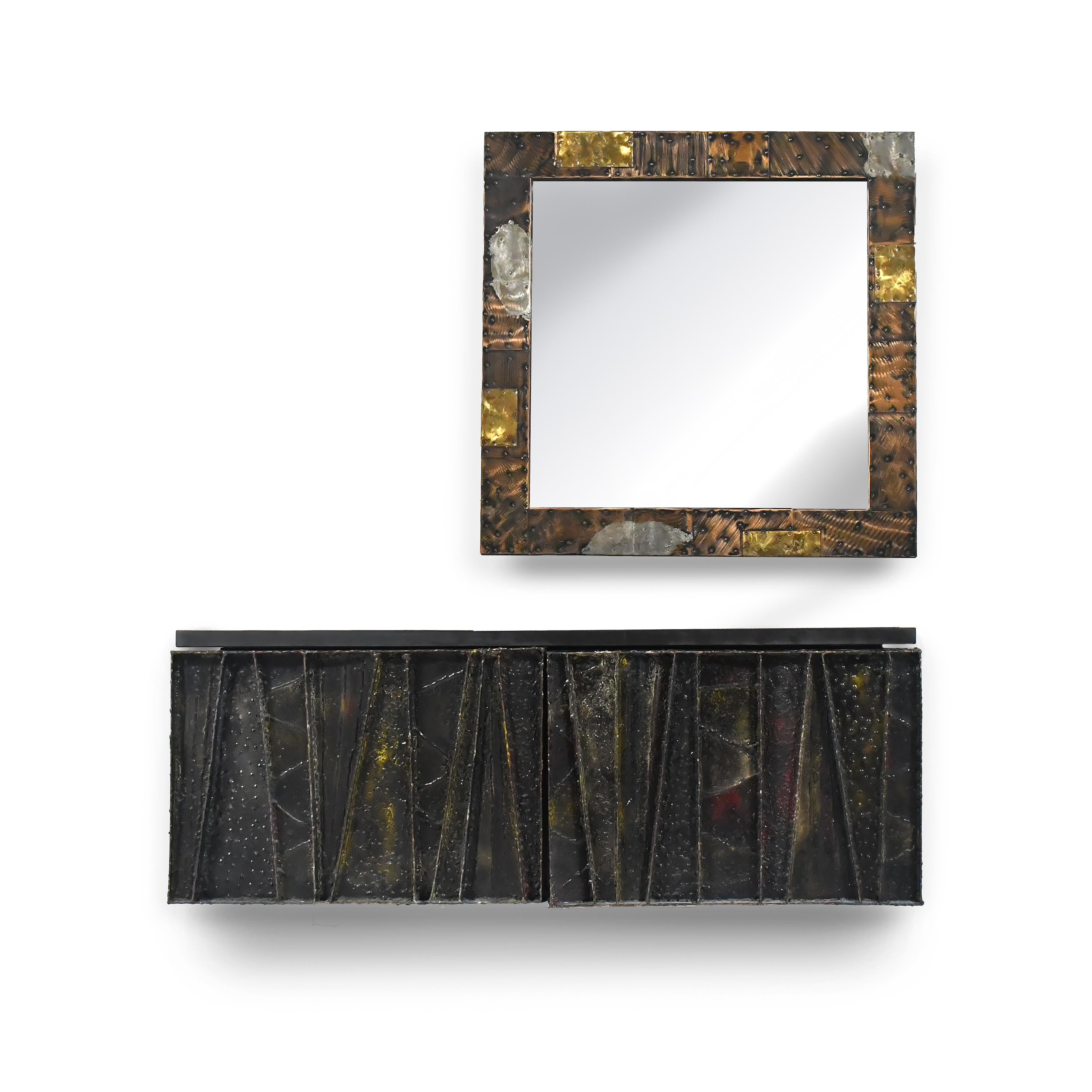 Paul Evans Deep Relief Cabinet For Sale 2