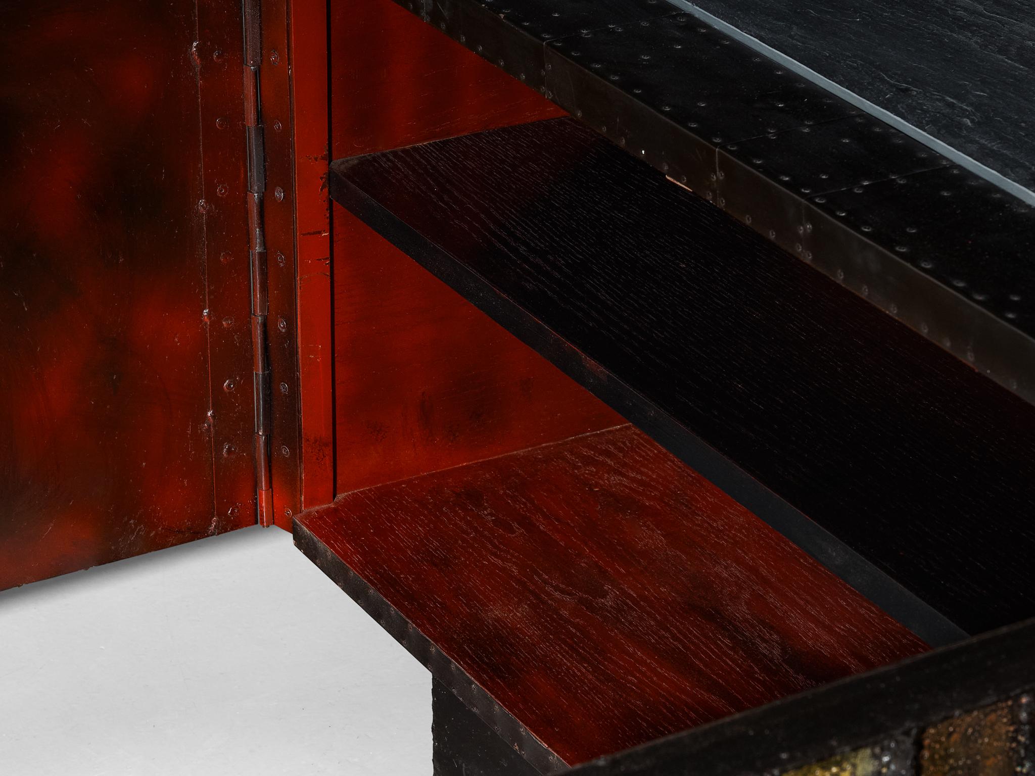 Paul Evans 'Deep Relief' Free-Standing Sideboard For Sale 7