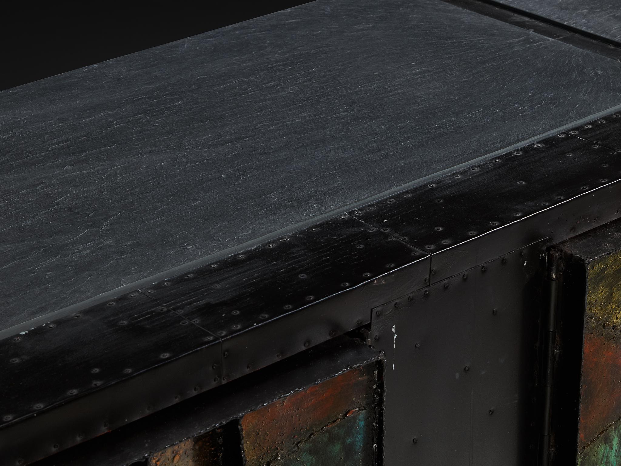 Paul Evans 'Deep Relief' Freestanding Sideboard 5