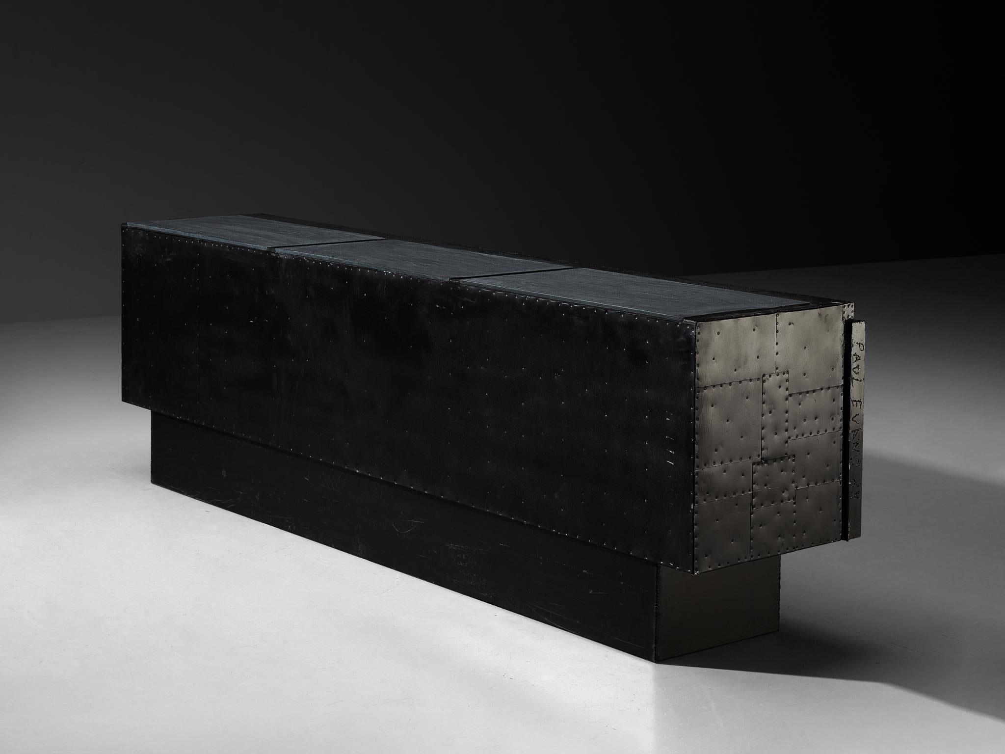 Paul Evans 'Deep Relief' Freestanding Sideboard 6