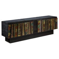 Paul Evans 'Deep Relief' Freestanding Sideboard