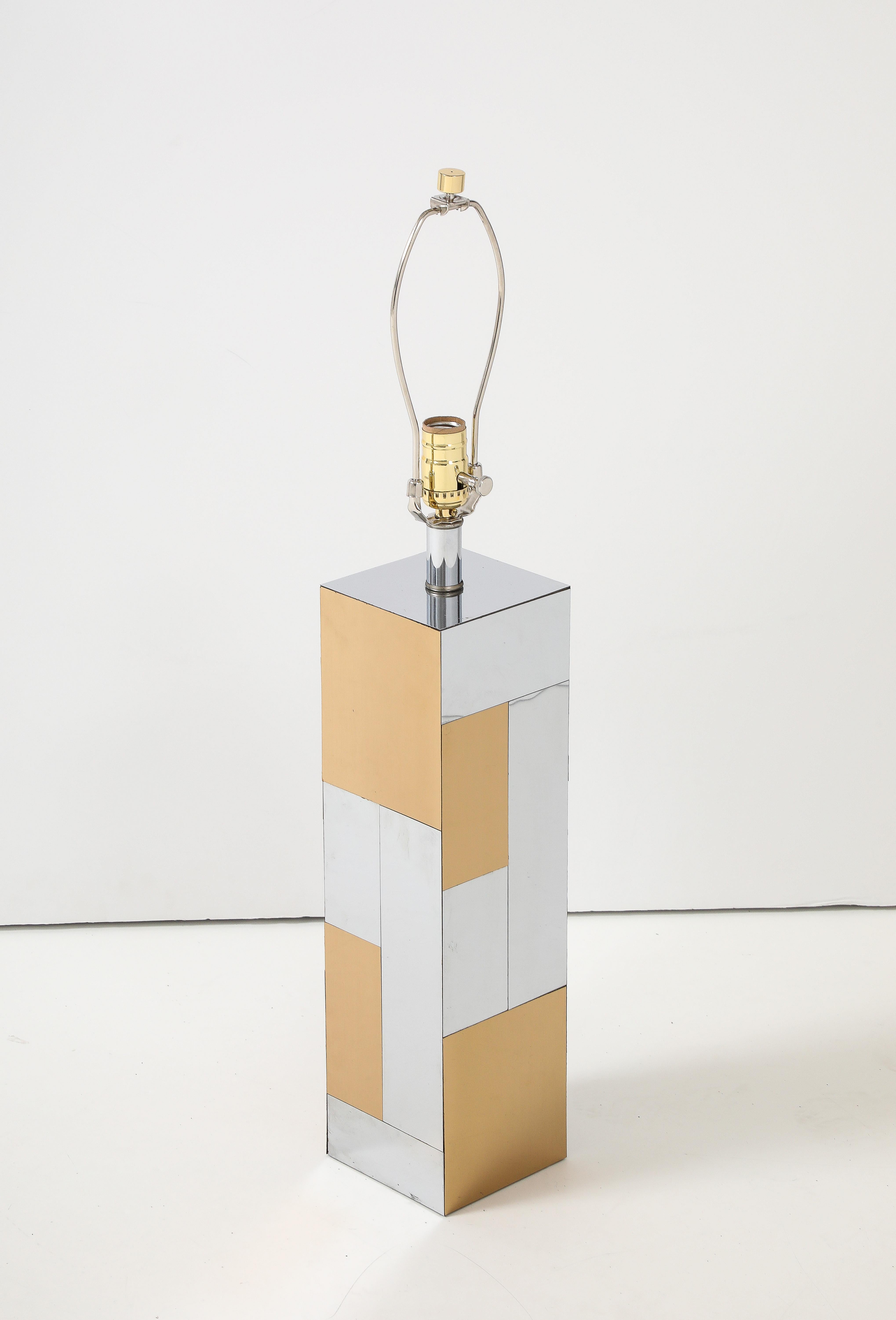 Mid-Century Modern Paul Evans Table Lamp for Directional For Sale
