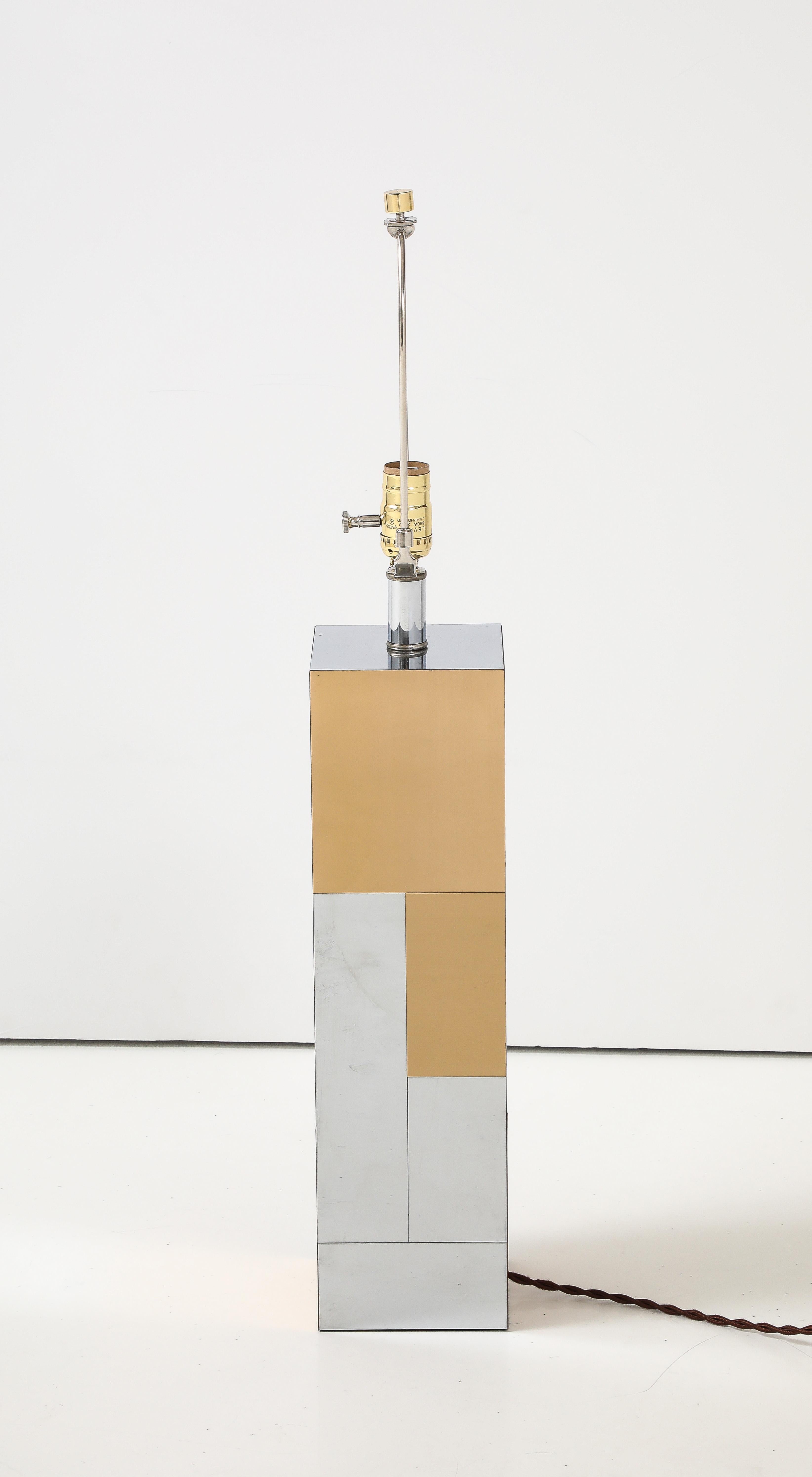 Late 20th Century Paul Evans Table Lamp for Directional For Sale