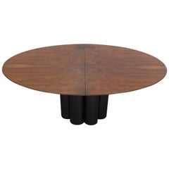 Paul Evans Directional Oval Dining Table, 1975
