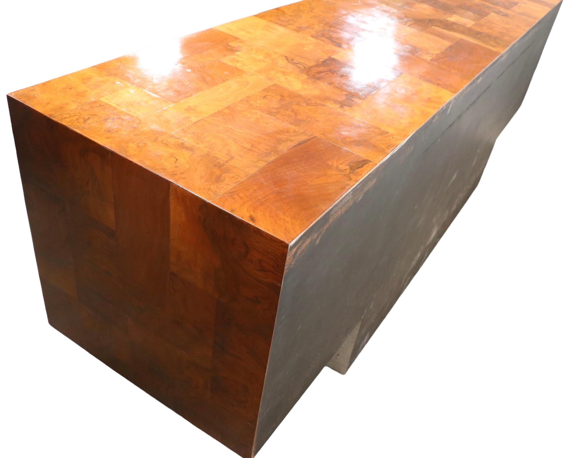 Paul Evans Directional Patchwork Credenza, c 1970's 7