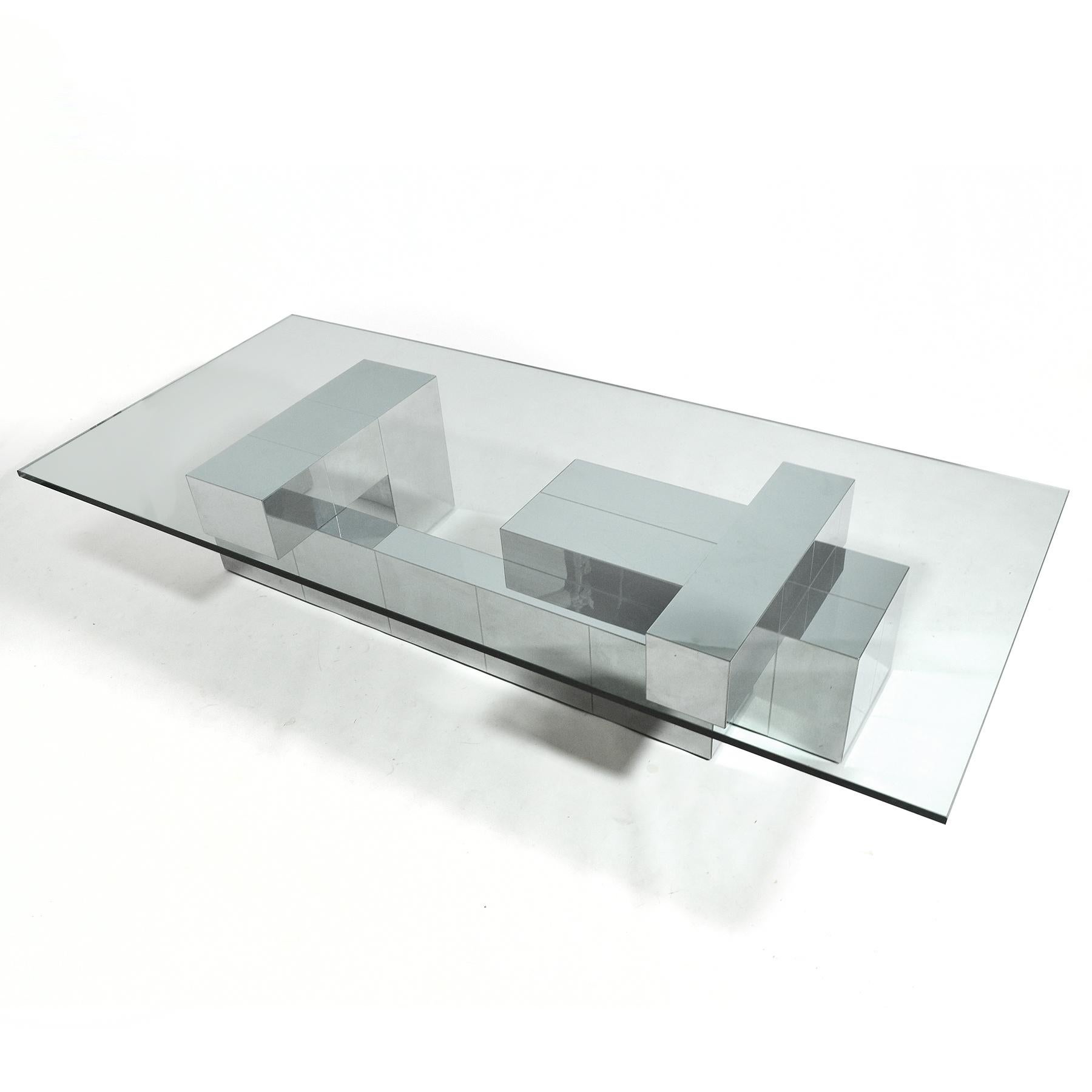 Paul Evans Extra Large Cityscape Coffee Table... private listing In Excellent Condition In Highland, IN