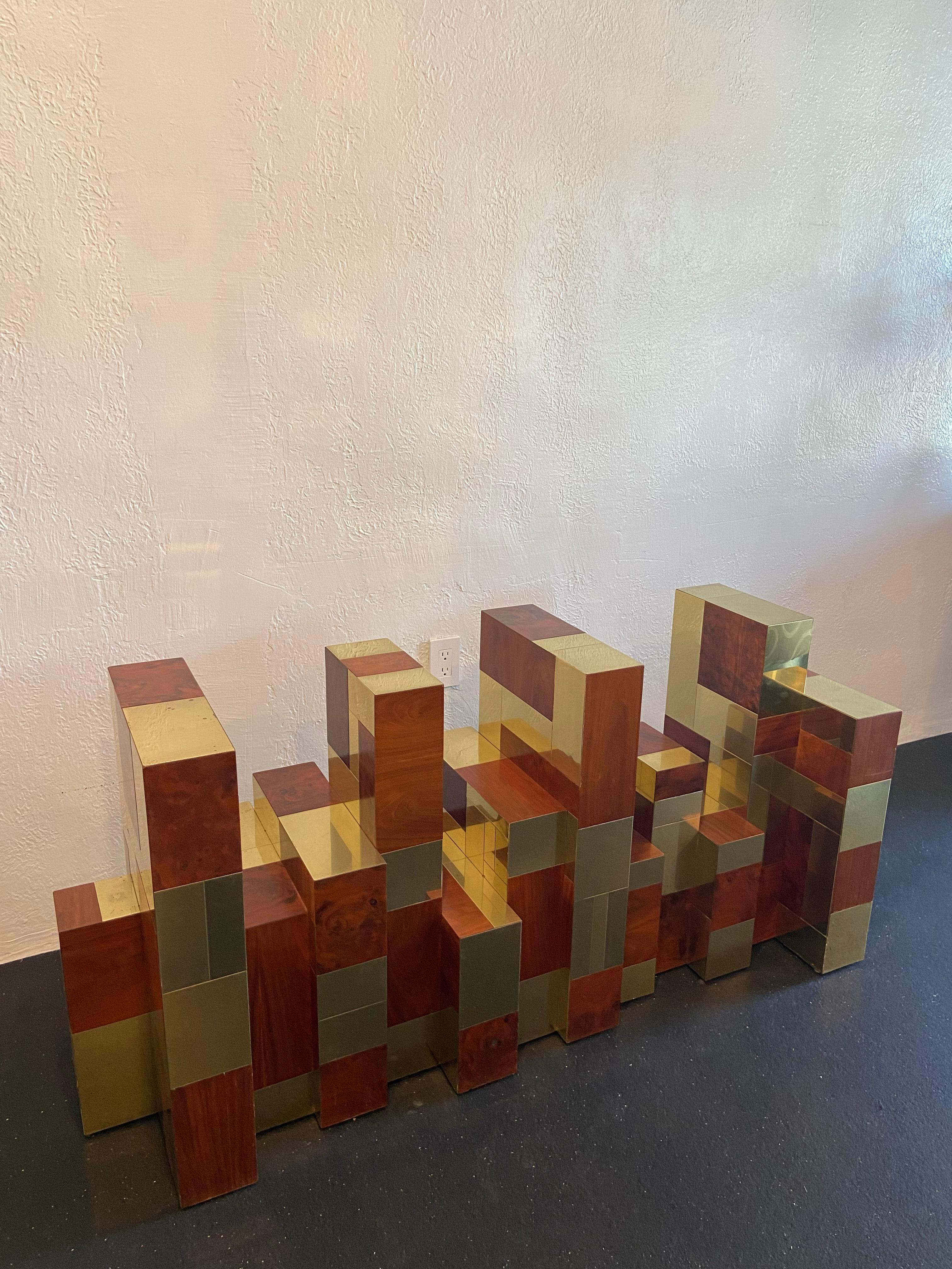 Mid-Century Modern Paul Evans for Directional Cityscape Dining Table