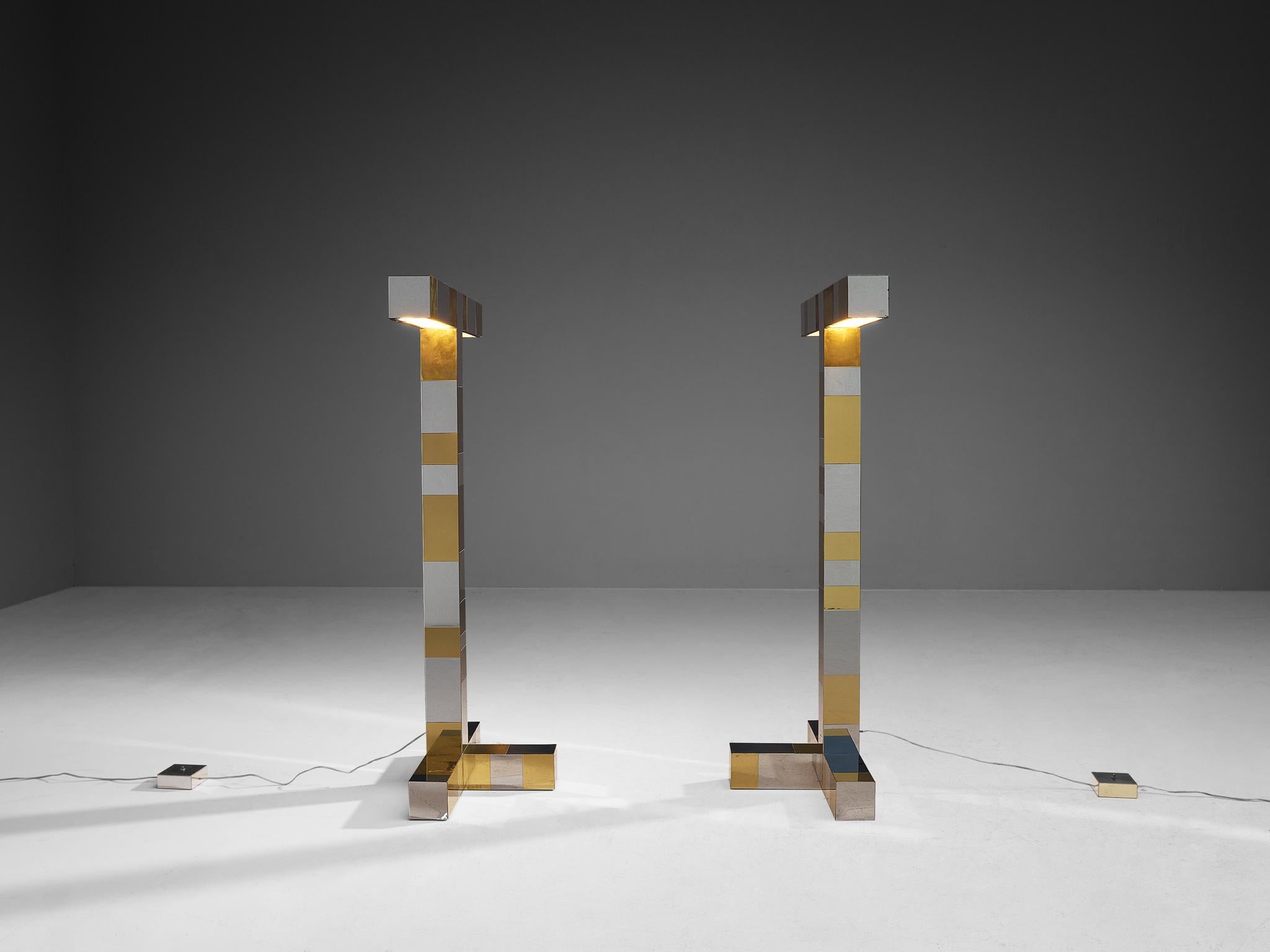Paul Evans for Directional 'Cityscape' Floor Lamps  For Sale 2